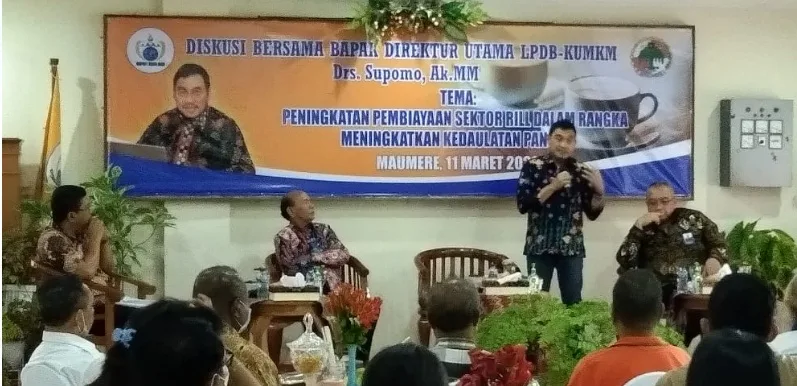 LPDB KUMKM Dukung Obor Mas Perkuat Swasembada Pangan di NTT