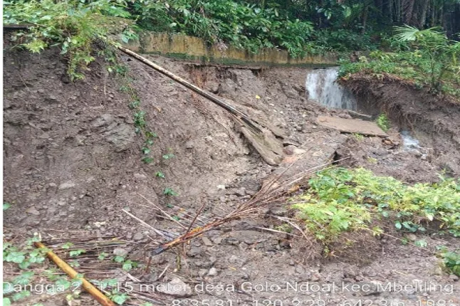 9 Saluran Irigasi Ambruk Diterjang Banjir dan Longsor