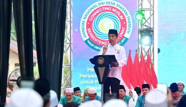 Presiden Jokowi Buka Jambore Dai Desa Madani Parmusi