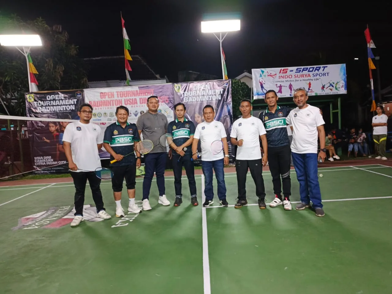 PBSCI Gelar Open Tournament Badminton Usia Dini Kawasan Citra Indah City Jonggol