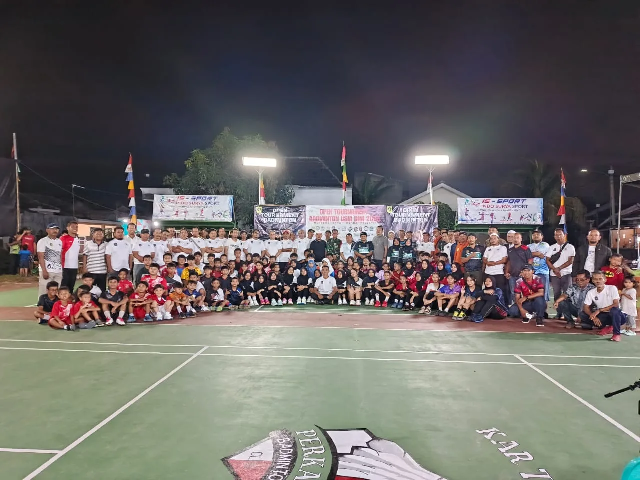 PBSCI Gelar Open Tournament Badminton Usia Dini Kawasan Citra Indah City Jonggol