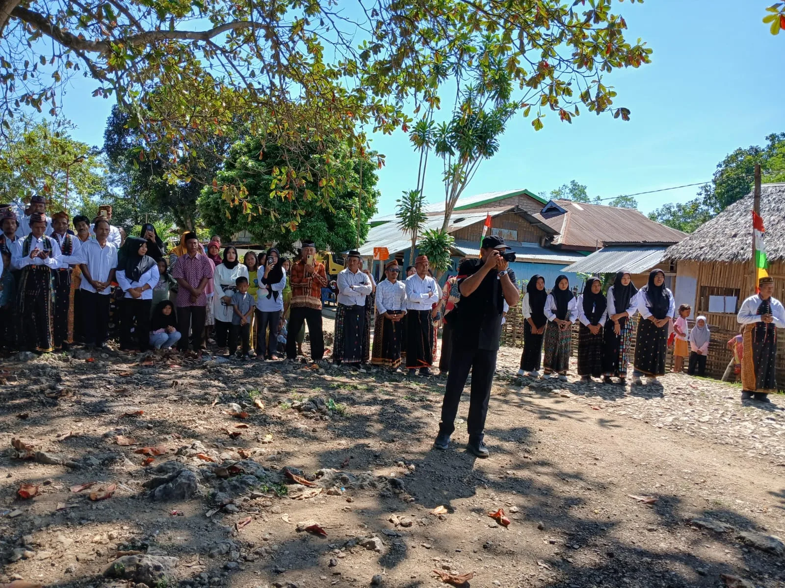 Elemen Umat Islam Terlibat Aktif dalam Prosesi Penerimaan Bunda Maria Festival Golo Koe di Bari Kabupaten Manggarai Barat