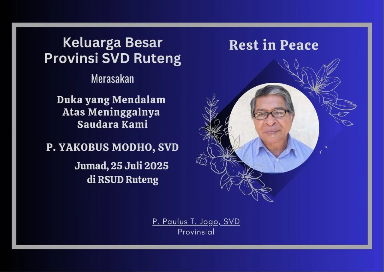 Tangisan Bagi Jembatan Kasih Tuhan P. Kibus Modo SVD dan P. Klaus Neusman SVD