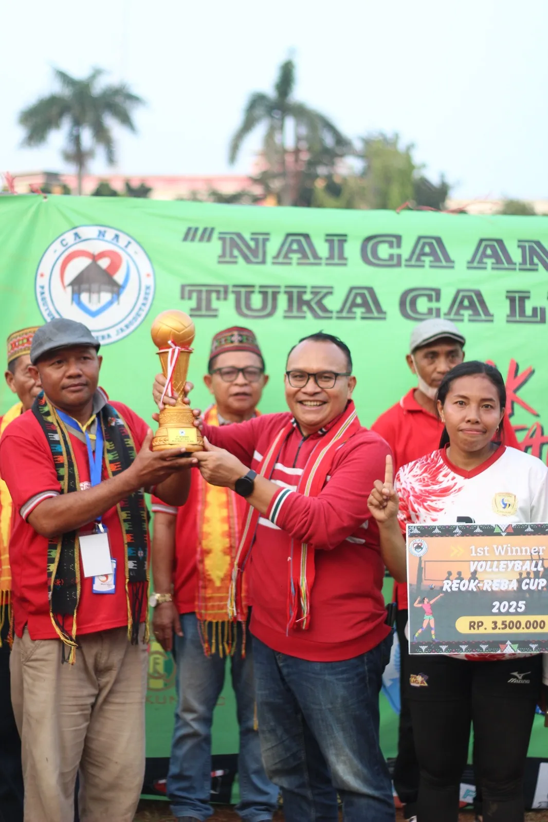 Laga Final Turnamen Reok Reba Cup XIII 2025 Berlangsung Sengit, Torong Besi-Reo Jadi Jawara