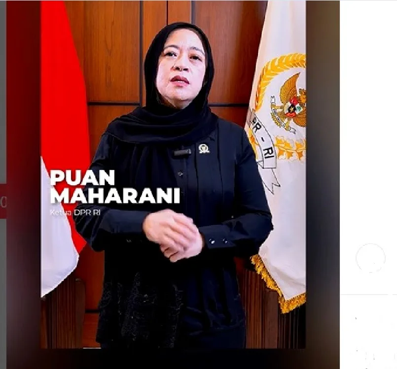 Ketua DPR RI Puan Maharani Minta Maaf Kepada Rakyat Indonesia