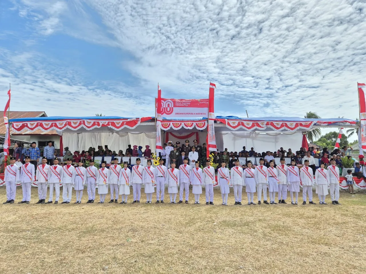 Pastor, Pendeta, Imam Masjid Puji Patriotisme Rawat Toleransi di Momen HUT RI ke-80 Kecamatan Reok