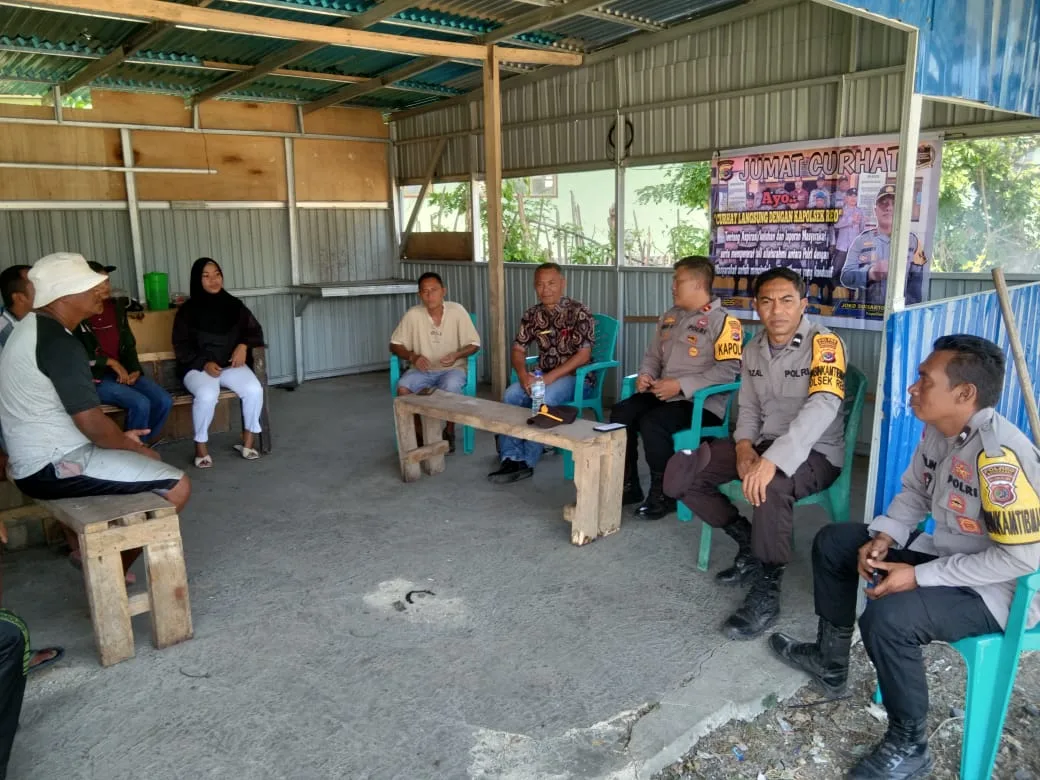 Kapolsek Reo Minta Warga Jaga Kamtibmas dan Jangan Terprovokasi Info Hoaks
