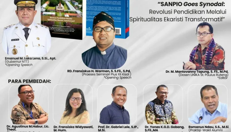 Seminari Pius XII Kisol (SANPIO) akan menggelar acara bedah buku nasional bertajuk "SANPIO Goes Synodal"